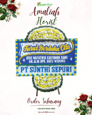 Papan Bunga Duka di Kutalimbaru