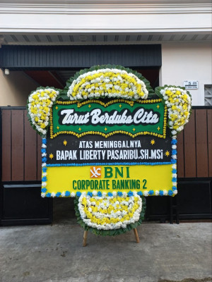Papan Bunga Duka di Kutalimbaru