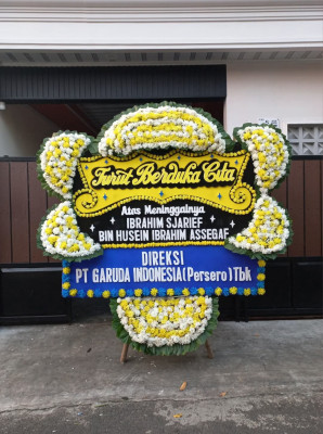 Papan Bunga Duka di Kutalimbaru